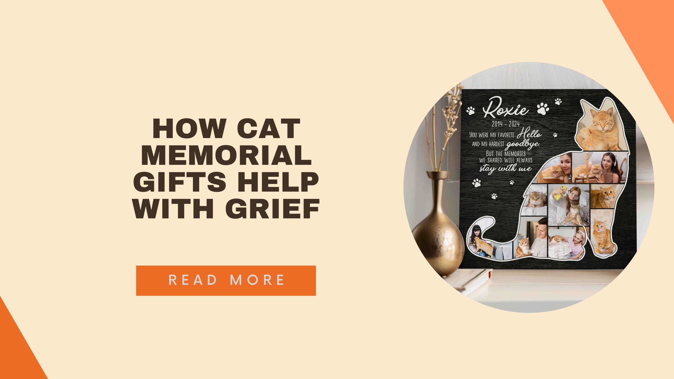 How Cat Memorial Gifts Help With Grief